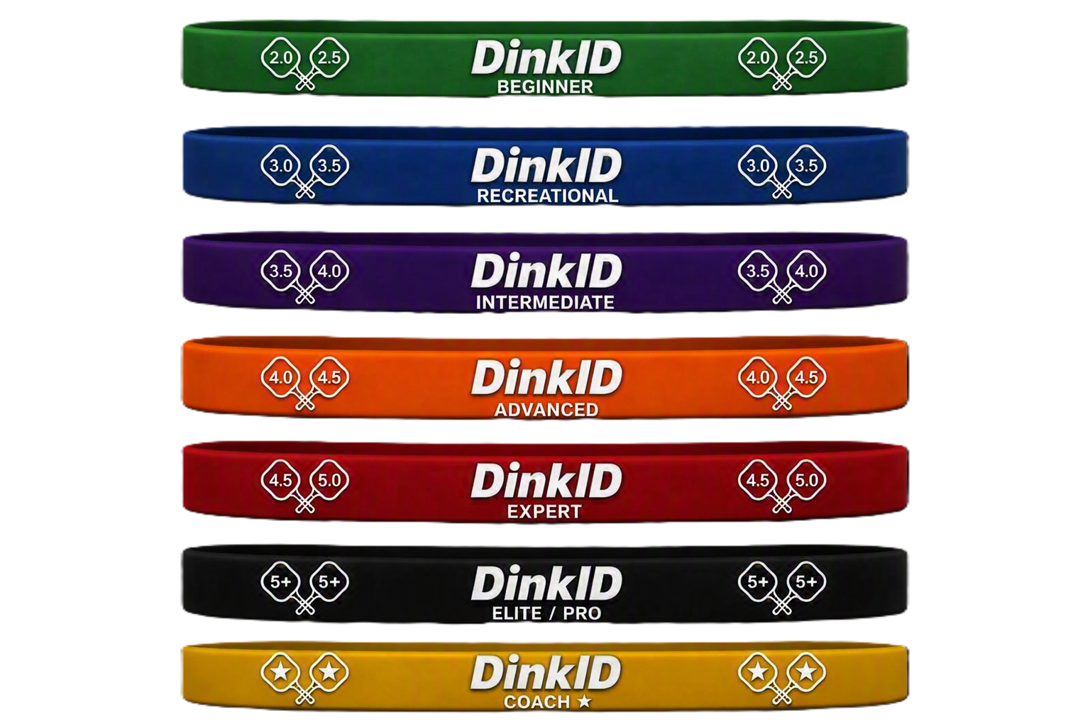 Complete DinkID Band Set
